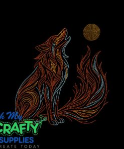 Moonlit Echo Embroidery Design