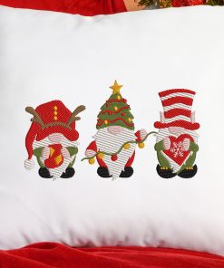 More Christmas Gnomes 2020B Embroidery Design