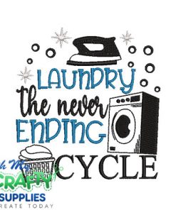 Never Ending Cycle 2025 Embroidery Design