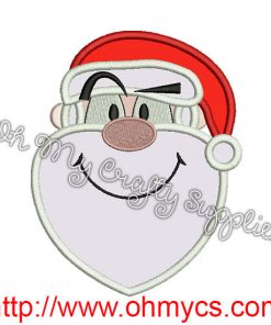 Nice Santa Applique Design