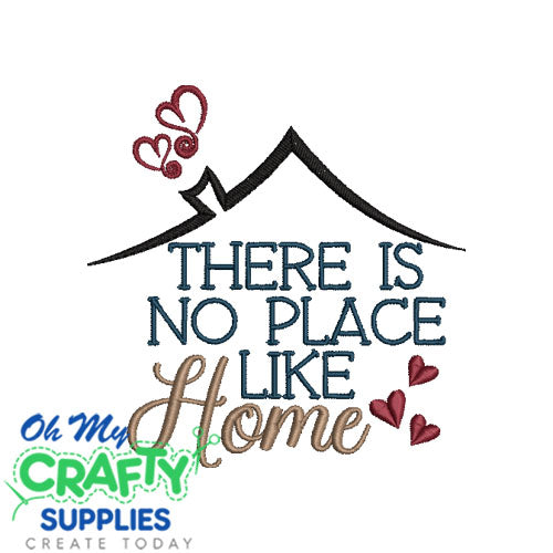 No Place 716 Embroidery Design