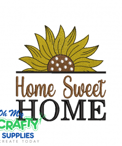 Home Sweet Sunflower 41 Embroidery Design