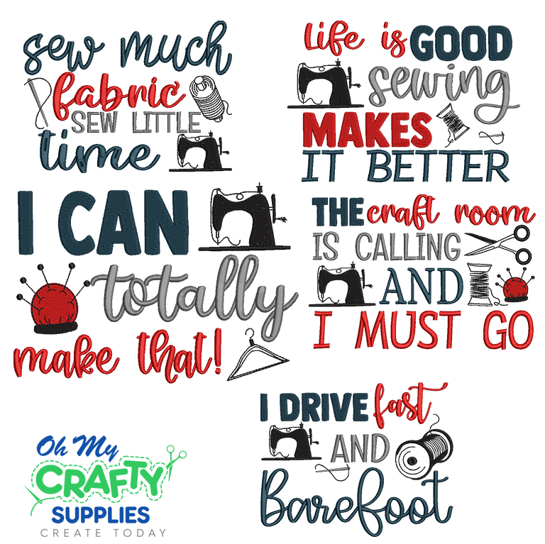 Sew Much Crafting 2021 Embroidery Design Set