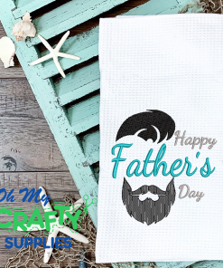 Happy Father's Day 2021 Embroidery Design