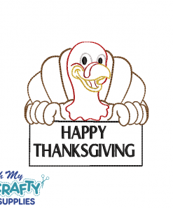 Happy Thanksgiving 101721 Embroidery Design