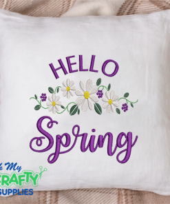 Hello Spring 4521 Embroidery Design