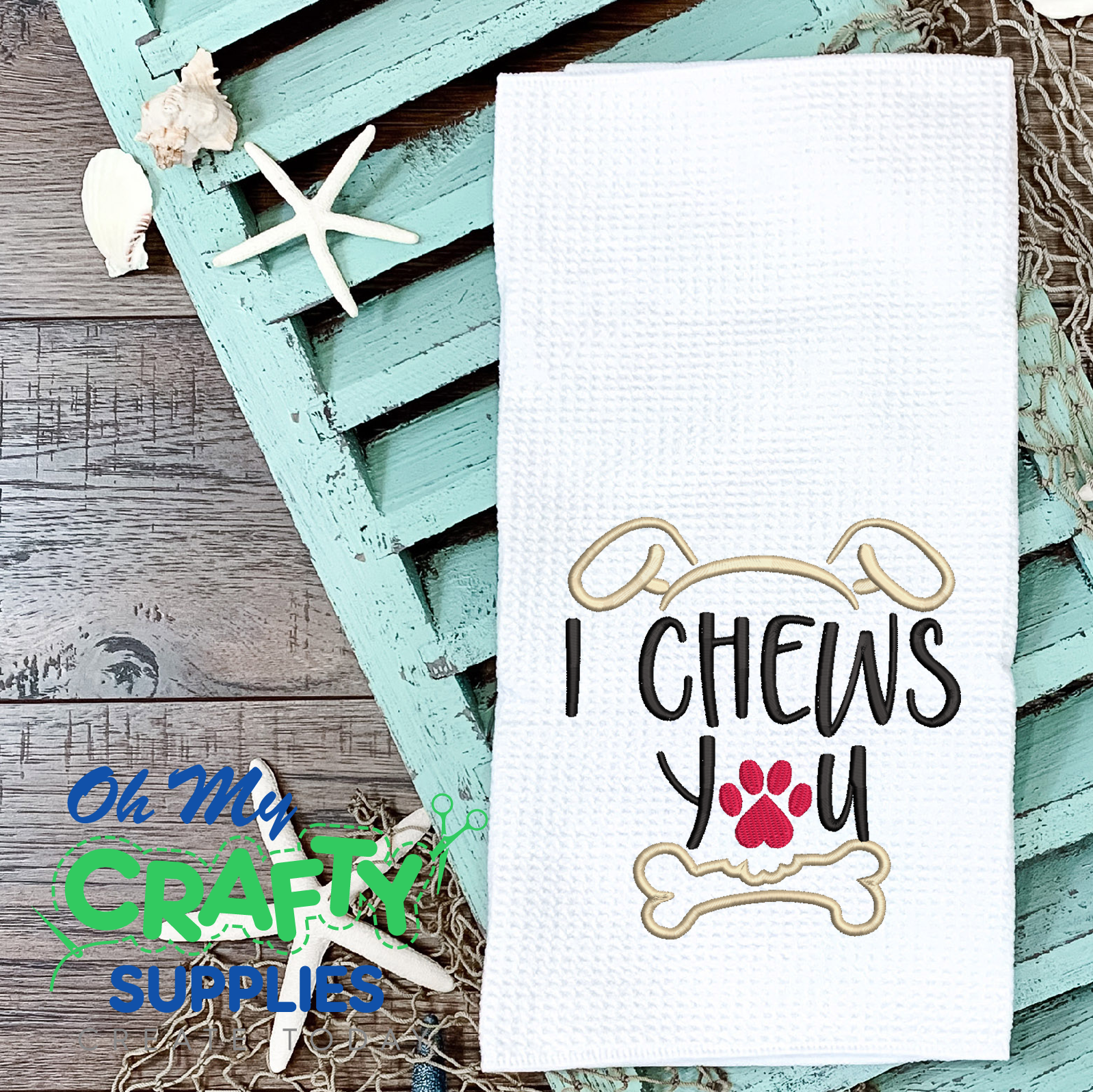 I Chews You 2021 Embroidery Design