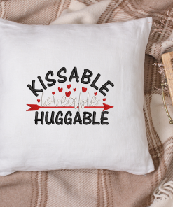 Kissable Huggable 2021 Embroidery Design