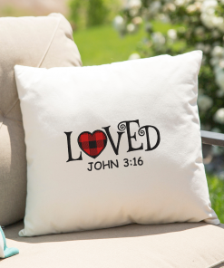 Loved John 3:16 2020 Embroidery Design