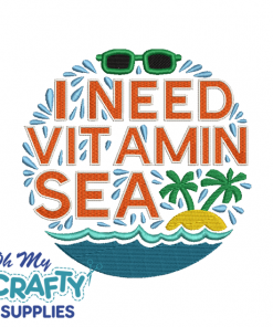 Need Vitamin Sea 1228 Embroidery Design