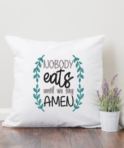 Nobody Eats 2020 Embroidery Design