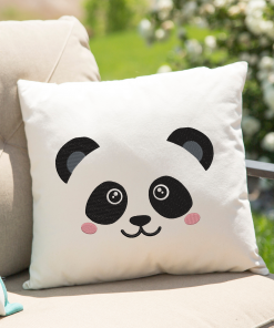 Panda Face 2020 Embroidery Design