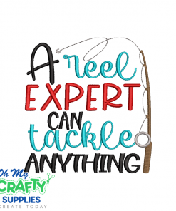 Reel Expert 2021 Embroidery Design