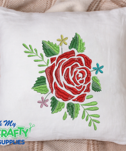 The Satin Rose 2021 Embroidery Design