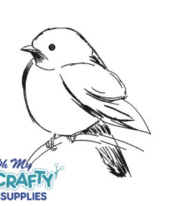 Baby Bird Sketch 5322 Embroidery Design