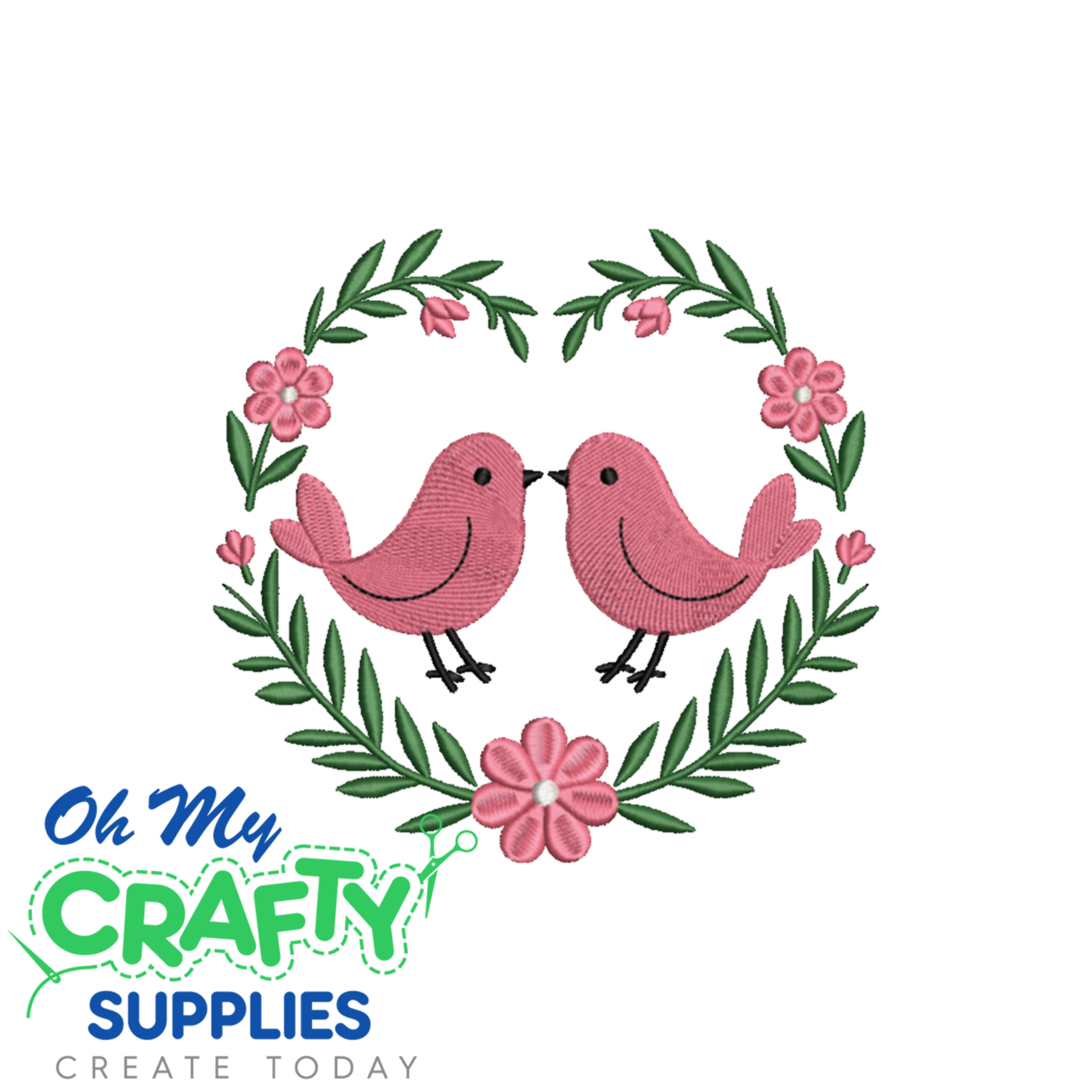 Bird Song 21 Embroidery Design