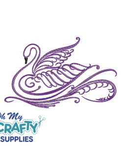 Blended Swan 327 Embroidery Design