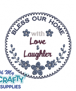 Bless Our Home 32022 Embroidery Design