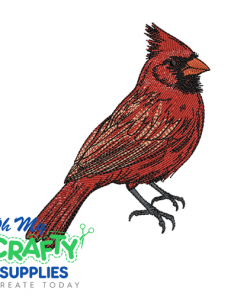 Cardinal Sketch 25 Embroidery Design