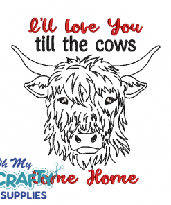 Cows Come Home 42922 Embroidery Design