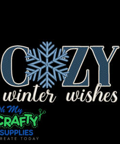 Cozy Winter Wishes 127 Embroidery Design
