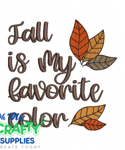Fall Colors 831 Embroidery Design