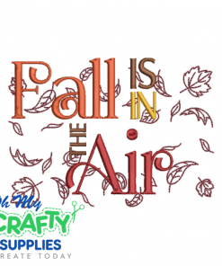 Fall Is In The Air 924 Embroidery Design