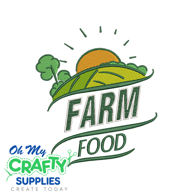 Farm Food 9222 Embroidery Design