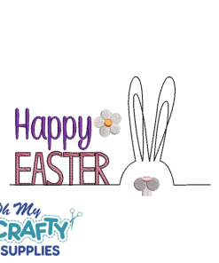 Happy Easter 228 Embroidery Design