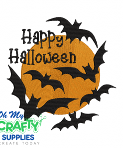 Happy Halloween 924 Embroidery Design