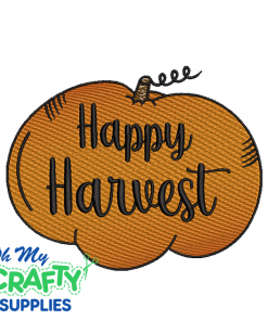 Happy Harvest 1010 Embroidery Design