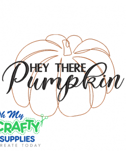 Hey There Pumpkin 8924 Emboridery Design