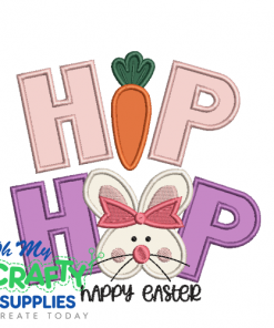 Hip Hop Applique 25 Embroidery Design