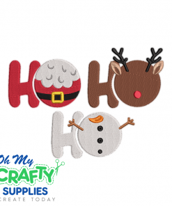 HOHOHO 1013 Embroidery Design