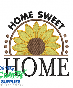 Home Sweet Home 720 Embroidery Design
