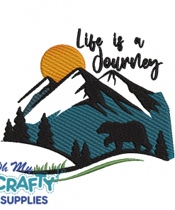 Journey Bear 1230 Embroidery Design