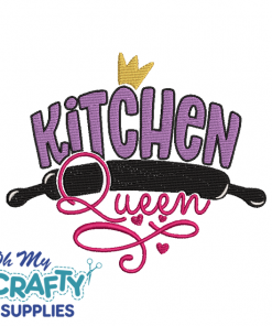 Kitchen Queen 610 Embroidery Design