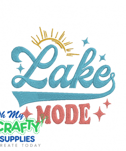 Lake Mode Embroidery Design
