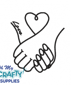 Love Hands 11622 Embroidery Design