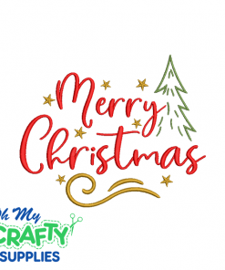 Merry Christmas 103022 Embroidery Design