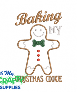My Christmas Cookie 1016 Embroidery Design