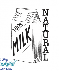 Natural Milk Sketch Embroidery Design