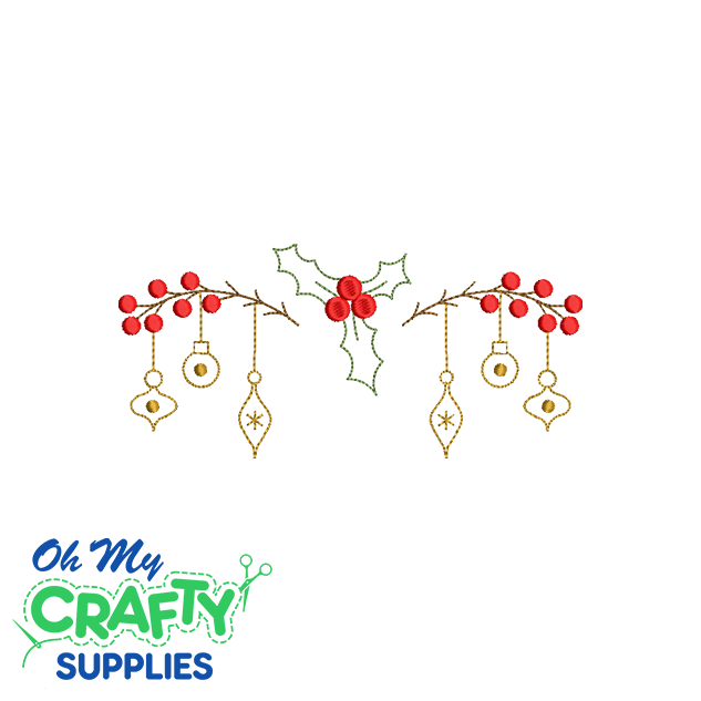 Ornament Vines 930 Embroidery Design