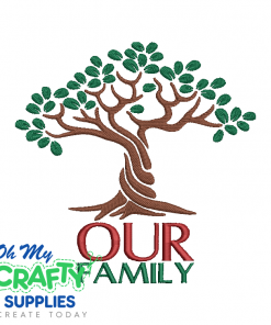 Our Family 1923 Embroidery Design