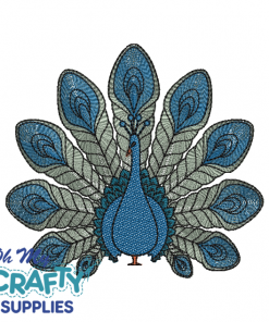 Peacock 12122 Embroidery Design