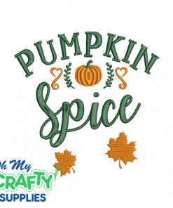 Pumpkin Spice 918 Embroidery Design