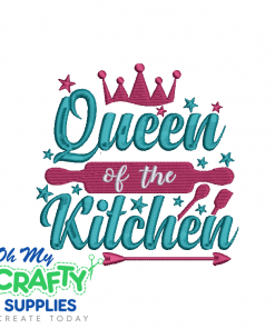 Queen of the Kitchen 76 Embroidery Design