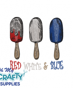 Red White and Blue 51522 Embroidery Design