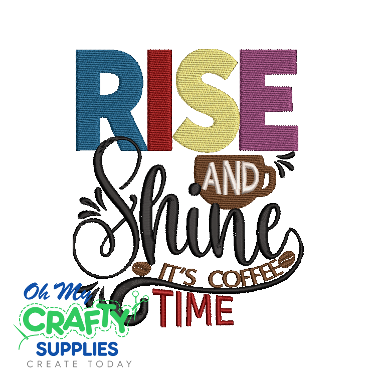 Rise and Shine 331 Embroidery Design