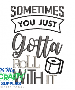 Roll With It 811 Embroidery Design